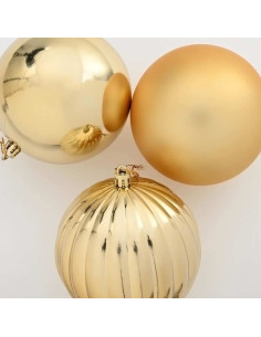 Set di Palle di Natale 15 pcs Oro 2