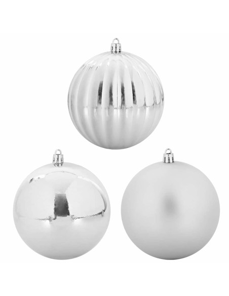 Set di Palle di Natale 15 pcs Argento