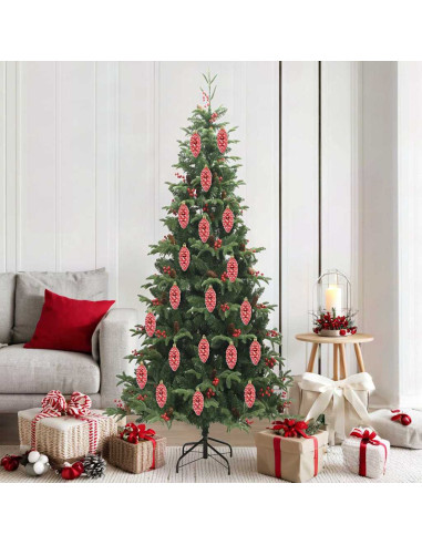 Decorazioni per Albero di Natale 40 pcs Rosso