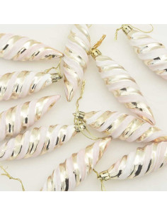 Decorazioni per Albero di Natale 40 pcs Champagne 2