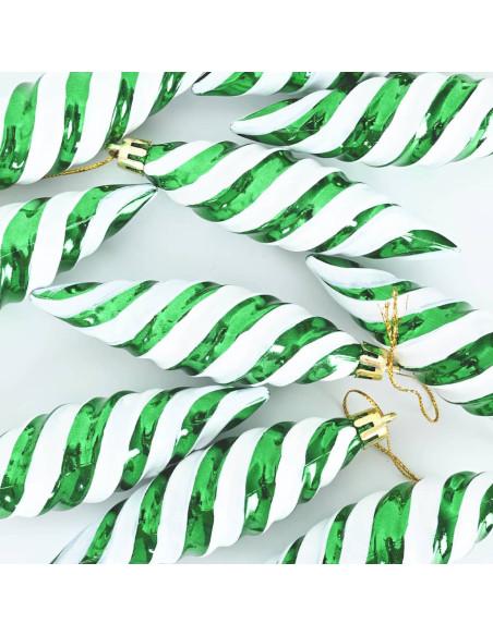 Decorazioni per Albero di Natale 40 pcs Verde