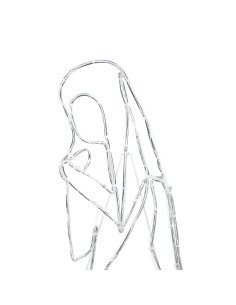 Scena di Natività Illuminata Multicolore 112 x 72 cm PVC 2