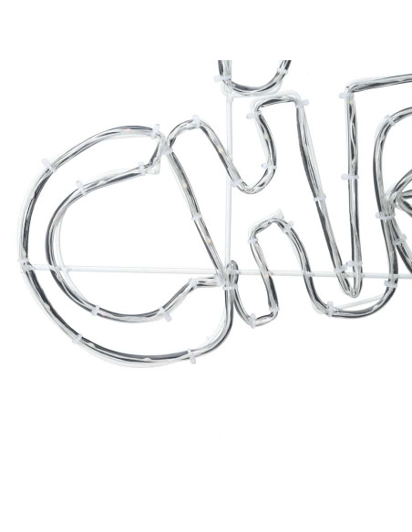 Insegna di Natale con 240 LED Multicolore 100 x 50 cm PVC