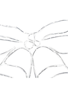 Campana di Natale Illuminata Multicolore 56 x 46 cm PVC 2