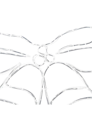 Campana di Natale Illuminata Multicolore 56 x 46 cm PVC