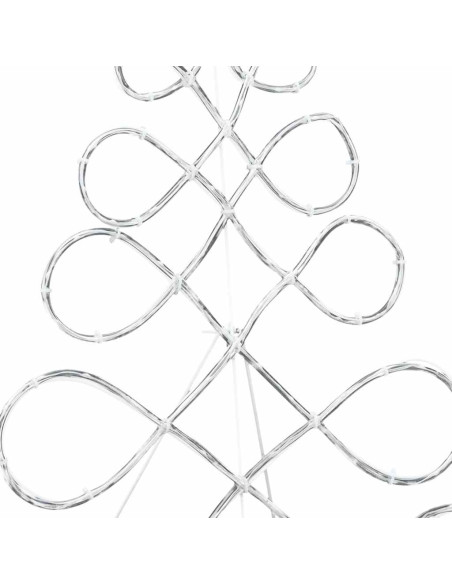 Luci a forma di albero di Natale Multicolore 80 x 56 cm PVC