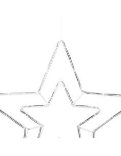 Stella di Natale Illuminata Bianco freddo 51.5 x 50 x 0.65 cm 2