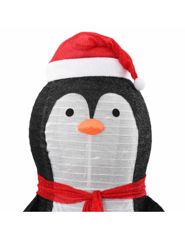 Figura di pinguino di neve Bianco caldo 78 x 88 x 180 cm