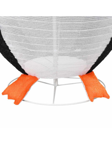 Figura di pinguino di neve Bianco caldo 78 x 88 x 180 cm