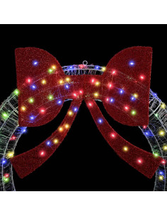 Ghirlanda con luci a strisce a LED Multicolore 120 cm Acrilico 2