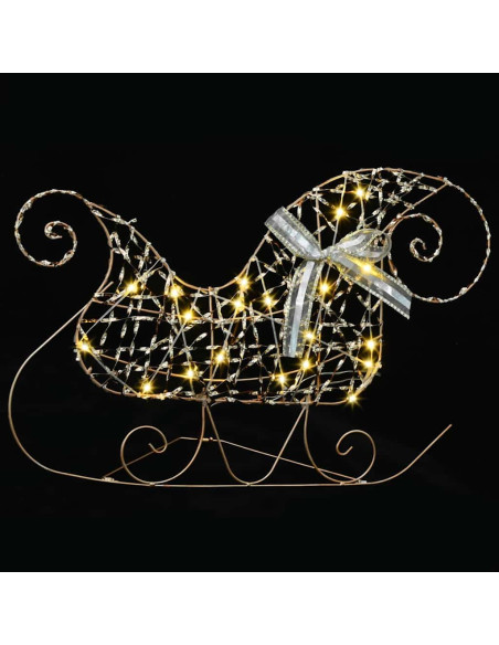 Renne LED con 60 LED 3 pcs Bianco caldo PET