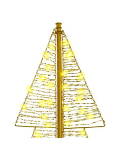 Albero di Natale con 240 LED Bianco caldo 180 cm PET 2