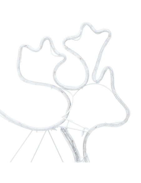 Decorazione di Natale LED Multicolore 69 x 79 cm PVC