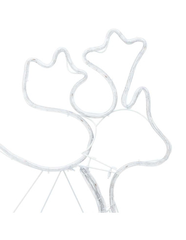 Decorazione di Natale LED Multicolore 69 x 79 cm PVC