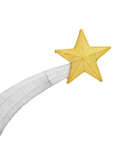 Scena del Presepe Bianco caldo 149 x32 x 127.5 cm Poliestere 2