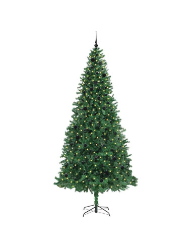 Albero di Natale artificiale con 300 LED Verde 300 cm