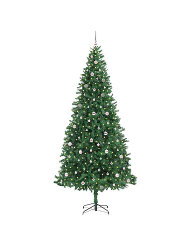 Albero di Natale artificiale con 300 LED Verde 300 cm