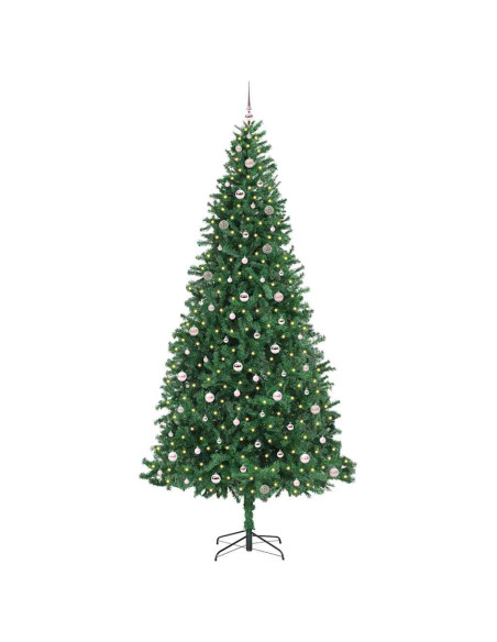 Albero di Natale artificiale con 300 LED Verde 300 cm