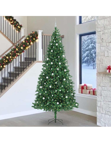 Albero di Natale artificiale con 300 LED Verde 300 cm