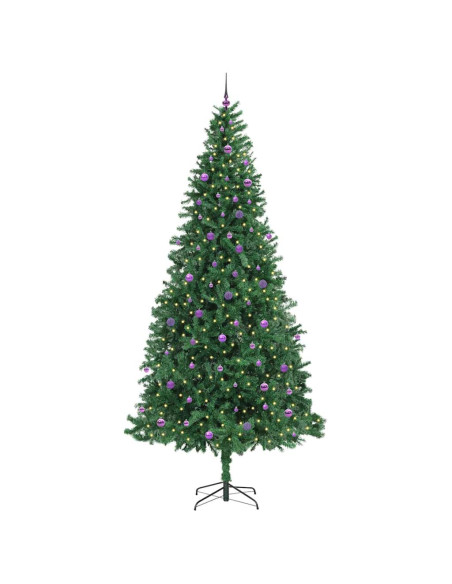Albero di Natale artificiale con 300 LED Verde 300 cm
