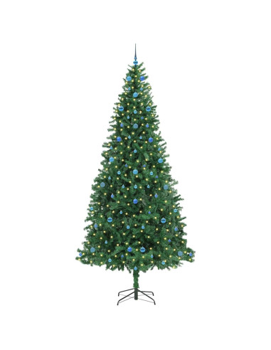 Albero di Natale artificiale con 300 LED Verde 300 cm