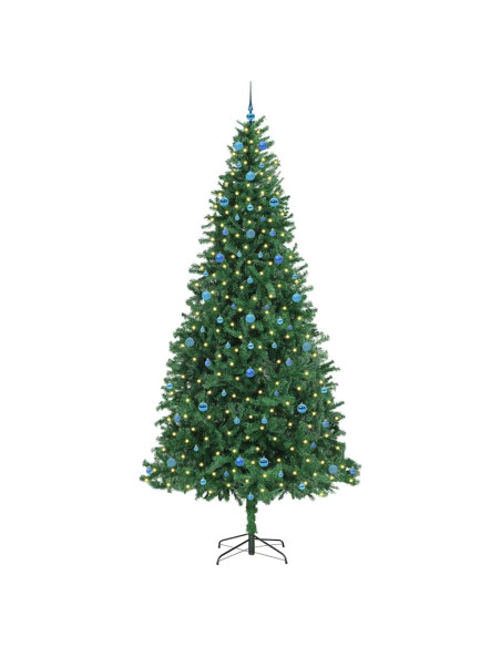 Albero di Natale artificiale con 300 LED Verde 300 cm