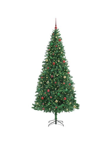Albero di Natale artificiale con 300 LED Verde 300 cm