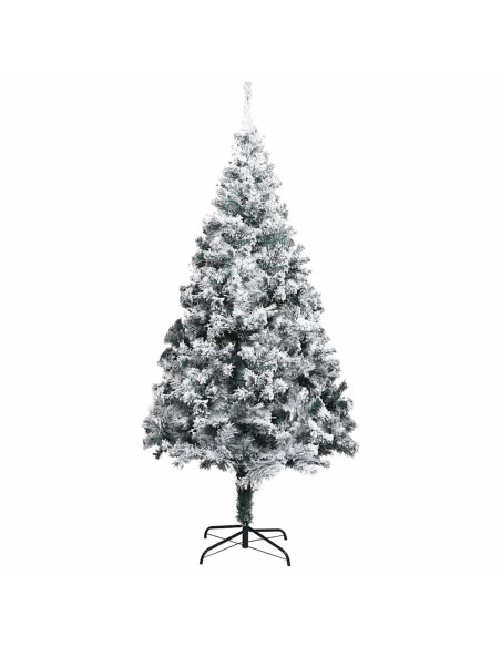 Albero di Natale artificiale preilluminato con set di palline