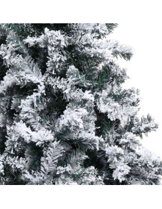 Albero di Natale artificiale pre-illuminato con set di palline 2