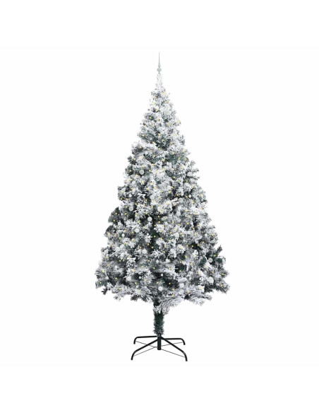 Albero di Natale artificiale pre-illuminato con set di palline
