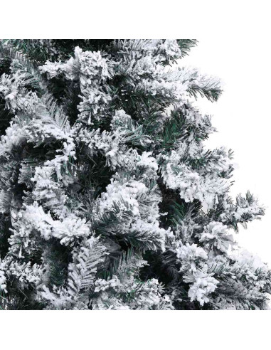 Albero di Natale Artificiale Pre-illuminato con Set di Palline