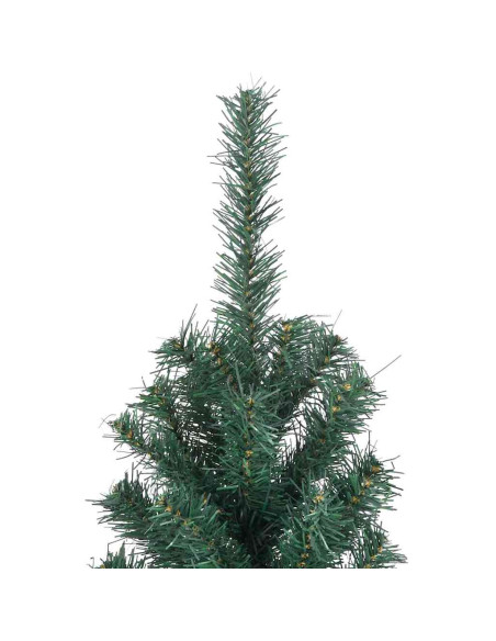 Albero di Natale Artificiale Pre-illuminato con Set di Palline