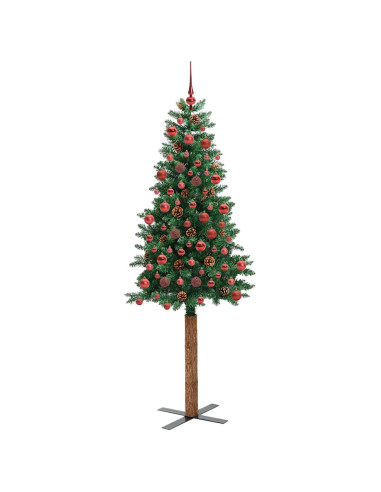 Albero di Natale snodato con 300 LED con supporto Verde 180 cm