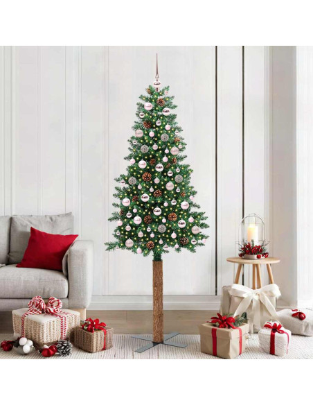 Albero di Natale snodato Verde 210 cm PVC