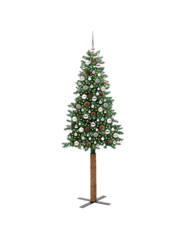 Albero di Natale snodato Verde 210 cm PVC