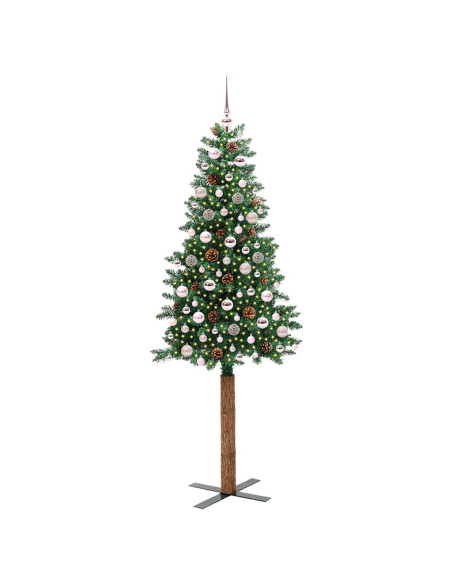 Albero di Natale snodato Verde 210 cm PVC
