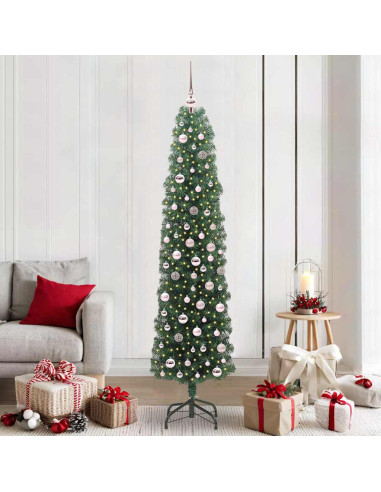 Albero di Natale artificiale Verde 210 cm PVC