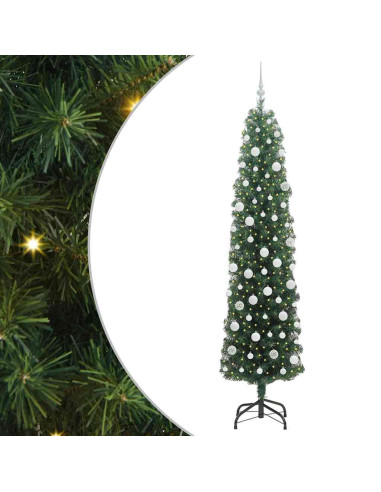Albero di Natale artificiale Verde 210 cm PVC