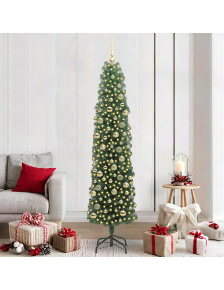 Albero di Natale artificiale Verde 210 cm PVC