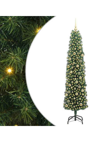 Albero di Natale artificiale Verde 210 cm PVC