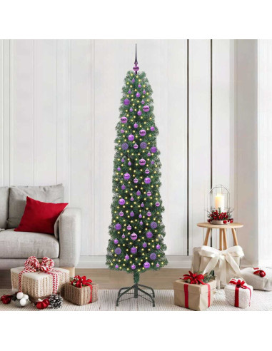 Albero di Natale artificiale Verde 210 cm PVC