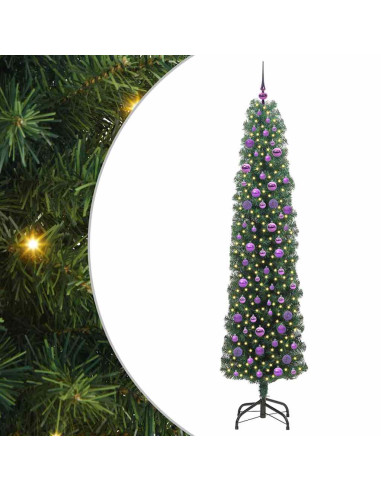 Albero di Natale artificiale Verde 210 cm PVC