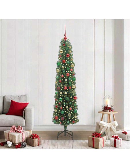 Albero di Natale artificiale Verde 210 cm PVC