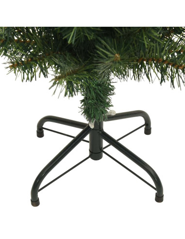 Albero di Natale artificiale with LEDs Verde 240 cm PVC