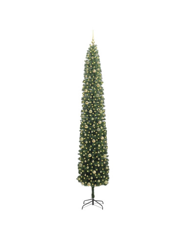 Albero di Natale artificiale con 300 LED Verde 300 cm
