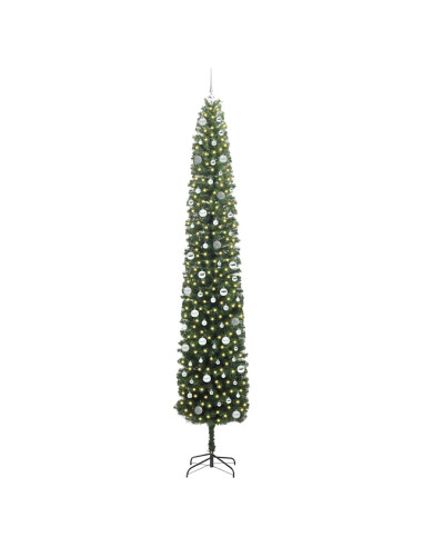 Albero di Natale snodato Verde 300 cm Plastica e metallo