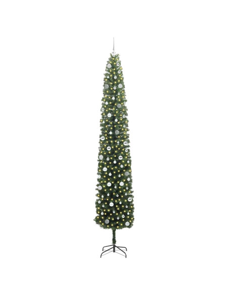Albero di Natale artificiale con 300 LED Verde 300 cm