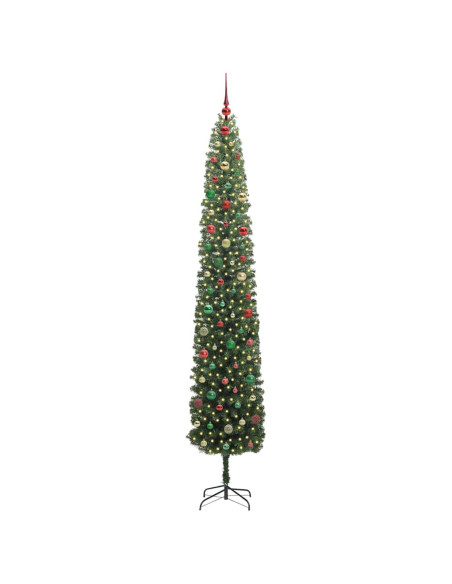 Albero di Natale snodato Verde 300 cm Plastica e metallo