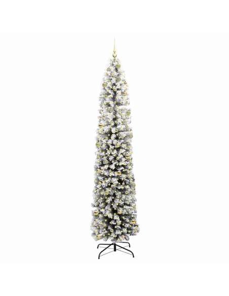 Albero di Natale artificiale con 300 LED Verde 240 cm