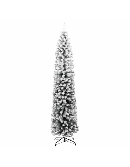 Albero di Natale snodato Verde 240 cm Plastica e metallo